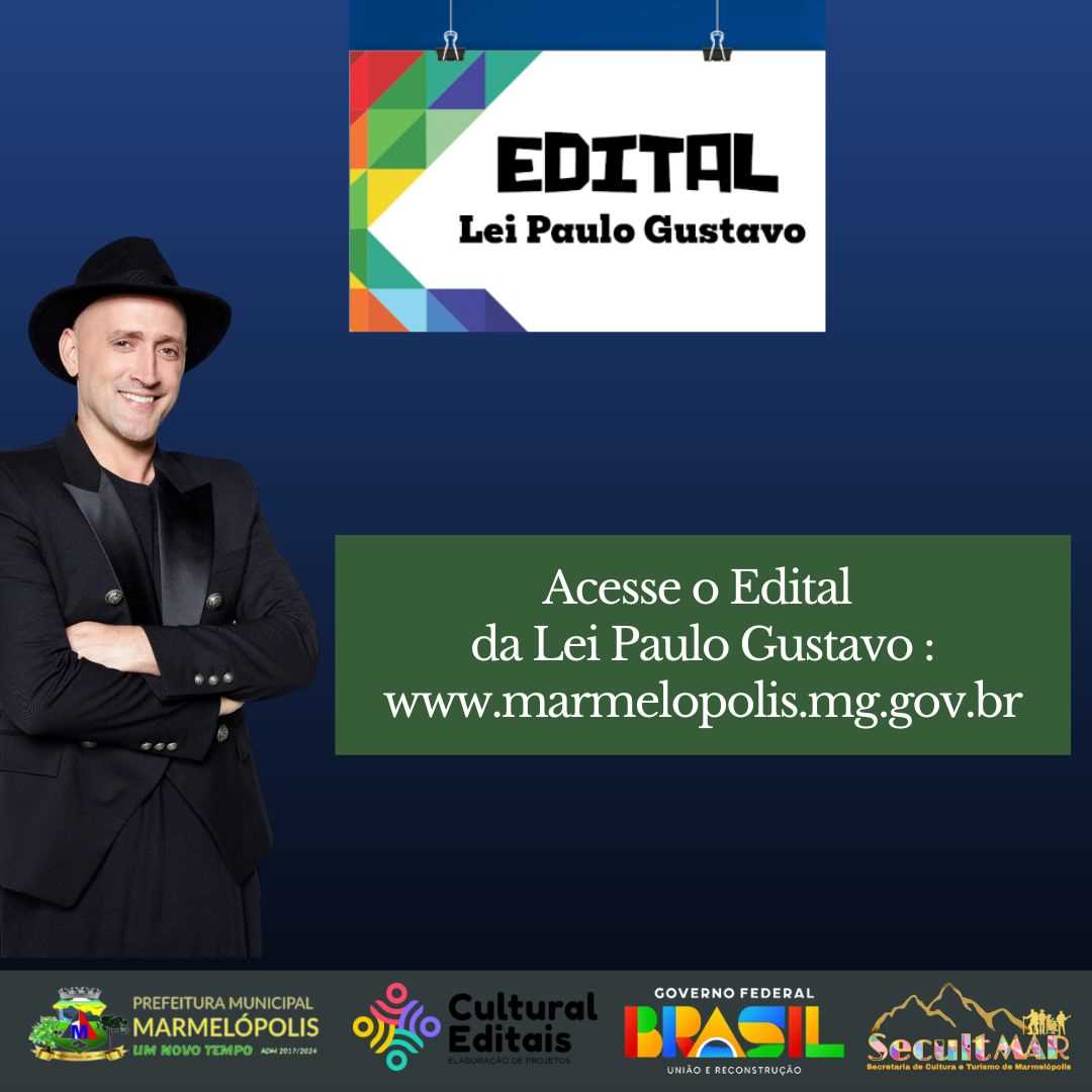 Edital Lei Paulo Gustavo